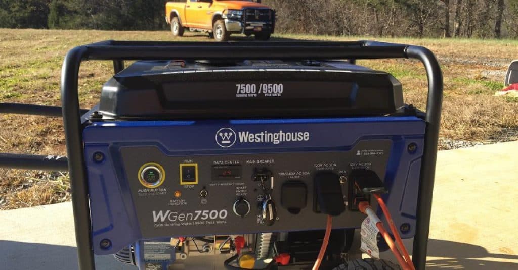 Westing House Wgen7500 Generator