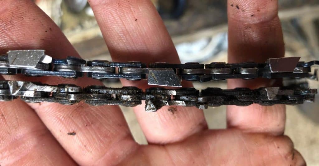 When to replace chainsaw chain