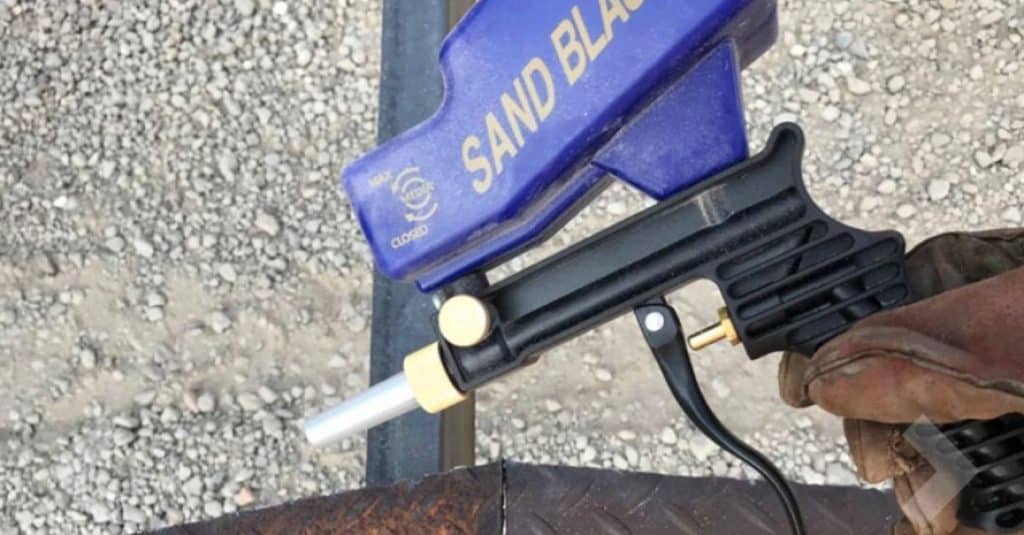 Lematec Portable Sandblaster Gun Kit