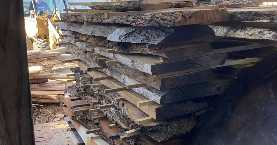 Boards that are dried before processing